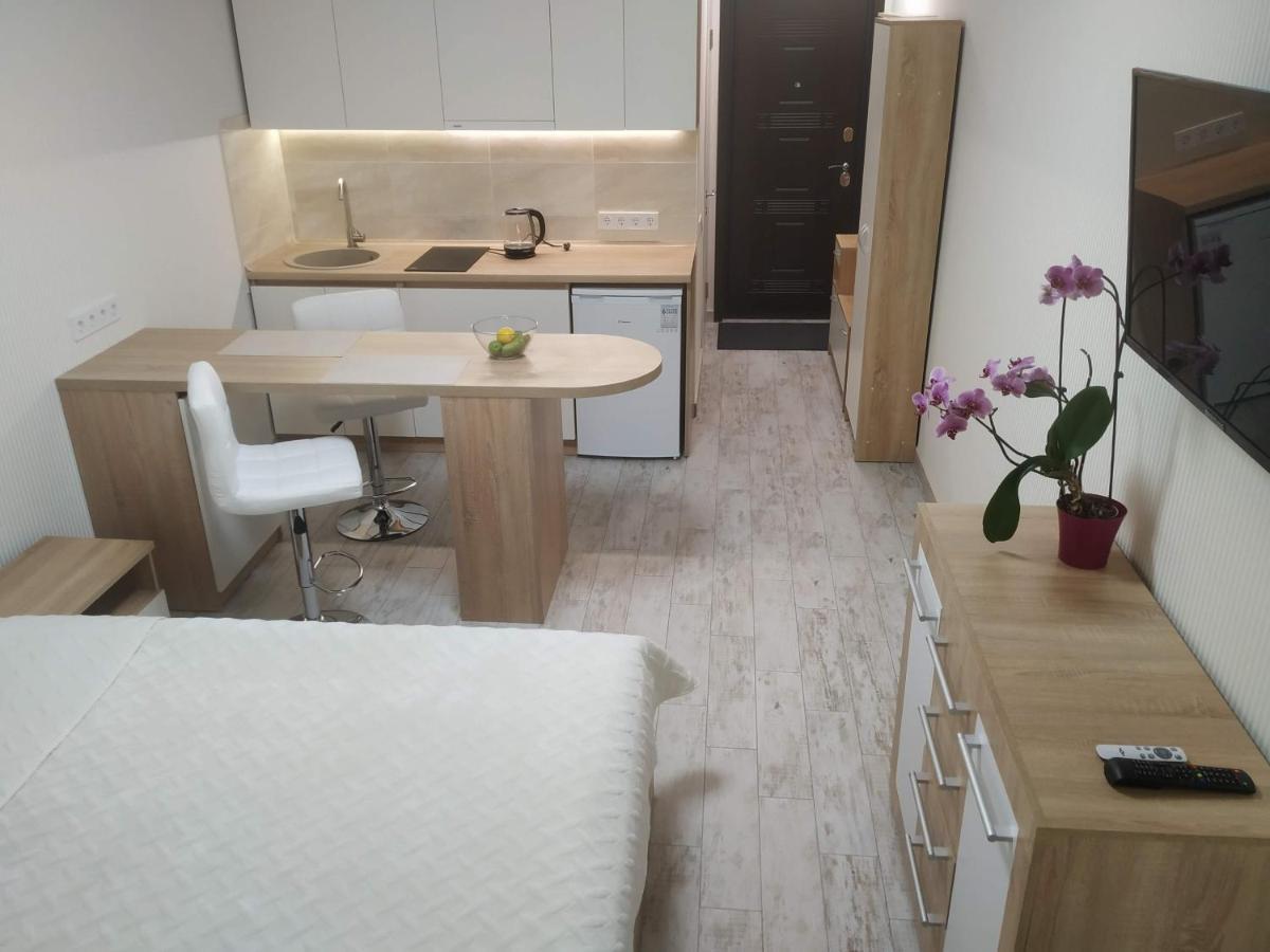 Apartment Kiev Studio With City View Buitenkant foto