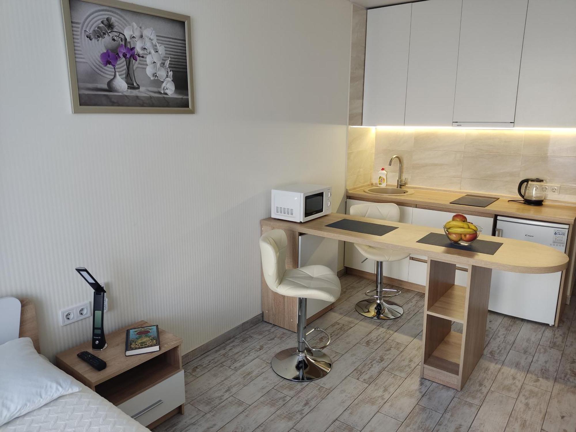 Apartment Kiev Studio With City View Buitenkant foto