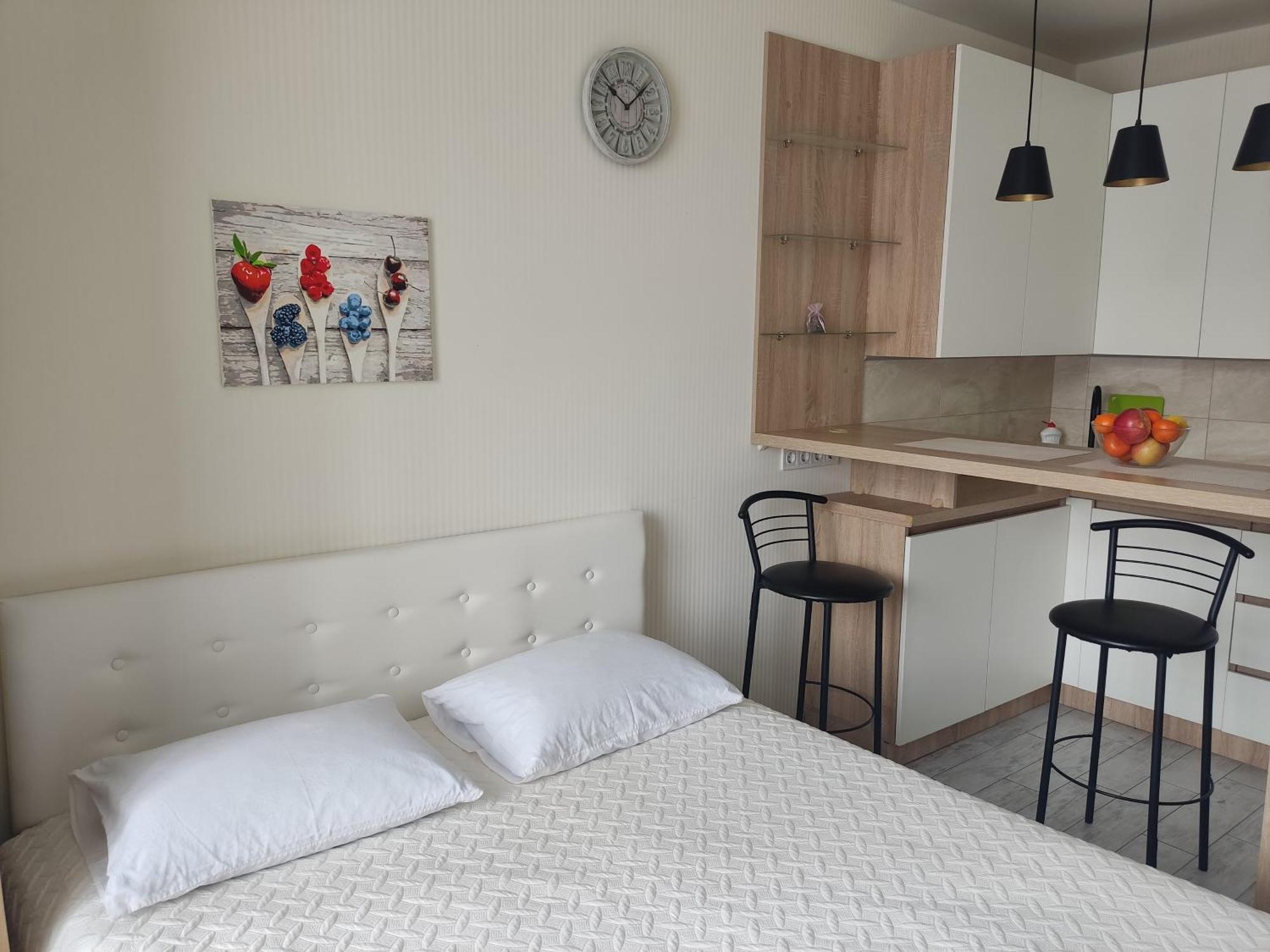 Apartment Kiev Studio With City View Buitenkant foto